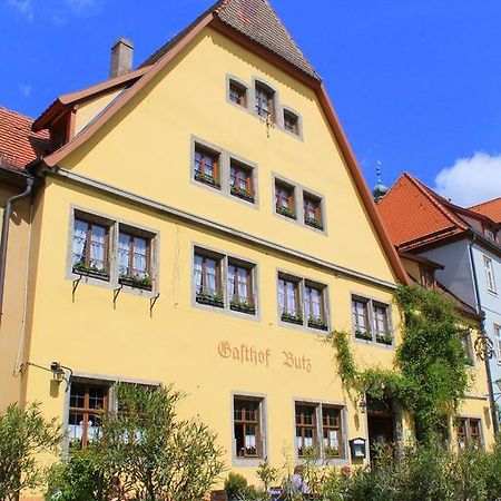 Gasthof Butz Hotel Rothenburg ob der Tauber Buitenkant foto