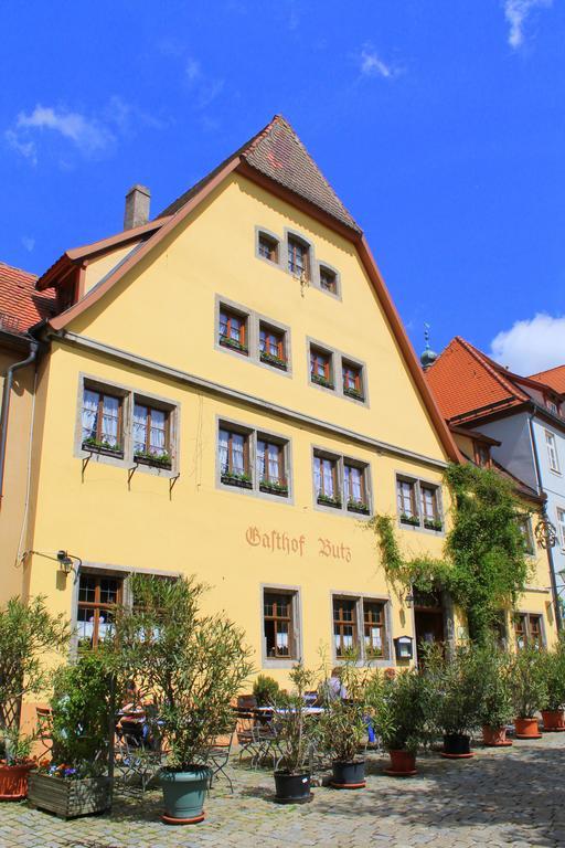 Gasthof Butz Hotel Rothenburg ob der Tauber Buitenkant foto