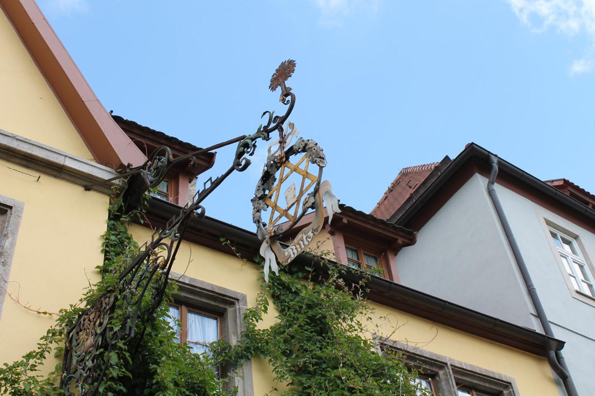 Gasthof Butz Rothenburg ob der Tauber Buitenkant foto